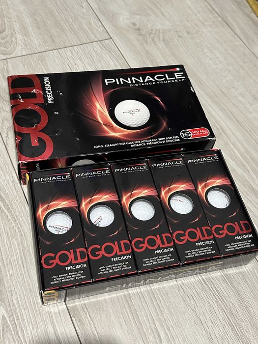 Pinnacle gold precision 15 sztuk - nowe piłki do golfa