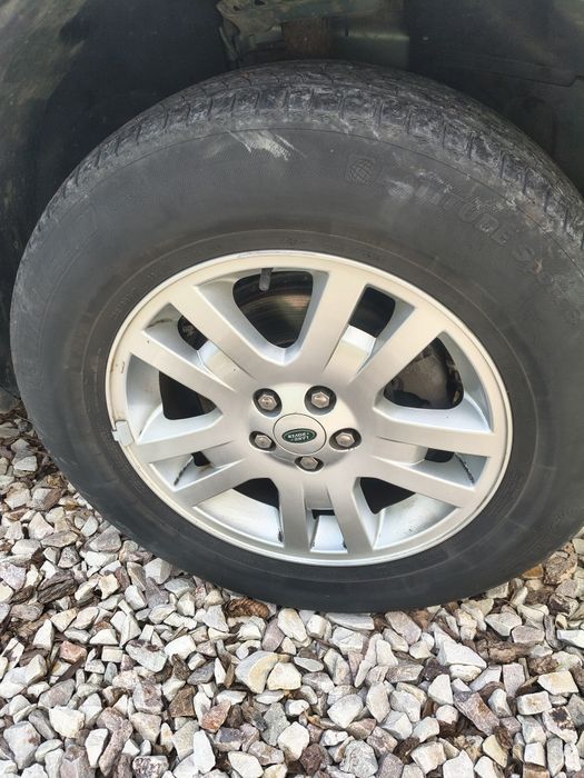 Oryginalne felgi 17 cali 5x108 Landrover Freelander 2  z oponami