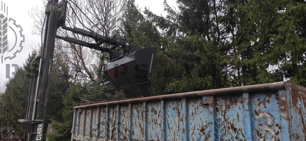Łyżka na wózek widłowy 1,80m