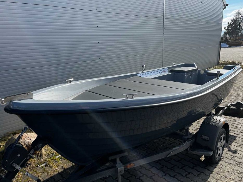 Łódź łódka wiosłowa wędkarska POLPORT 440 NOWOŚĆ 2026