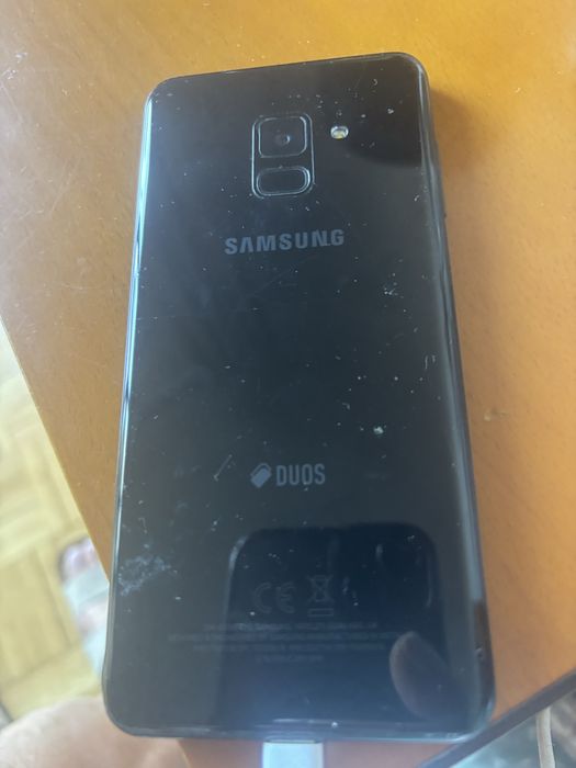 SamsungA8 preto de 2018