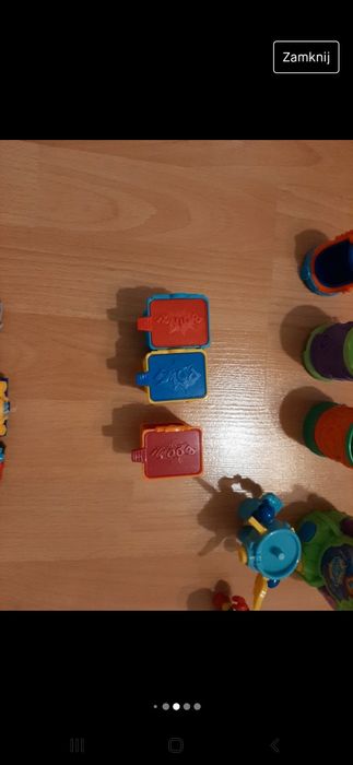 Zestaw zings dużo elementów