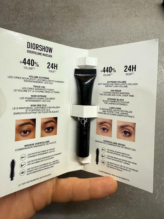 Туш для вій Діор Dior show об'єм Диор Overvolume