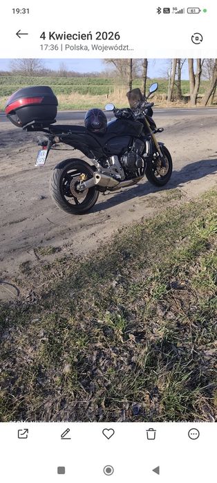 Motocykl honda CB600F Hornet
