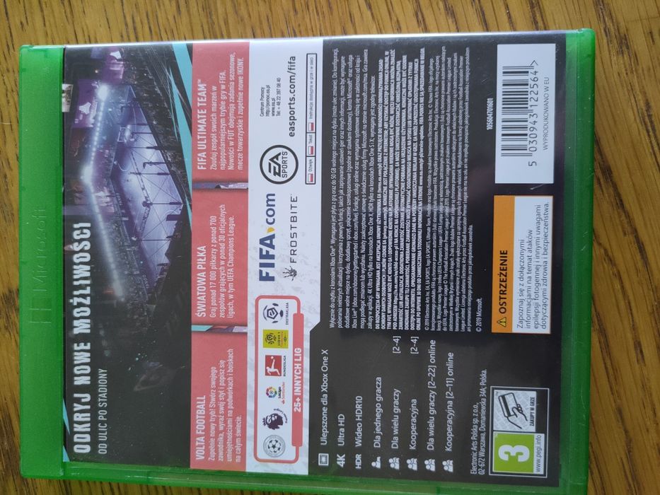 Gra Fifa 20 na xbox