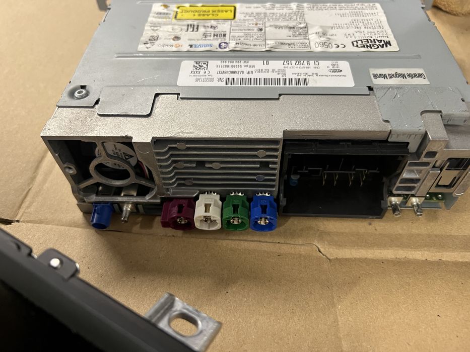 Radio nawigacja BMW F30 F31 komplet