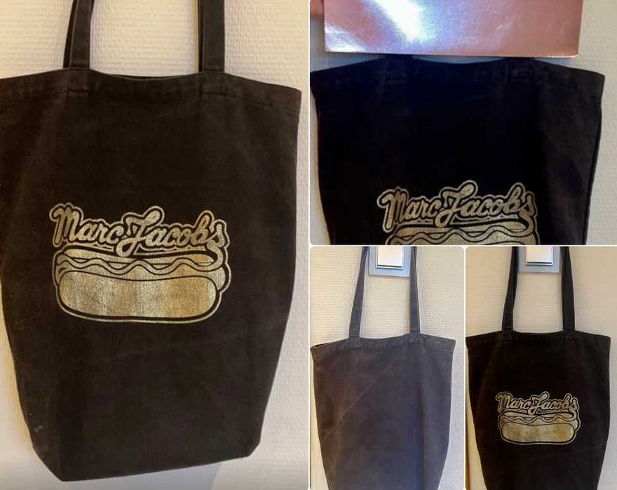 Bawełniana torba typu tote 100% bawełna Marc Jacobs