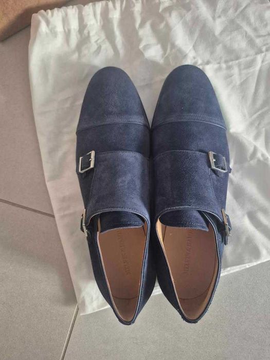 Buty męskie lato swag zamsz oksforki