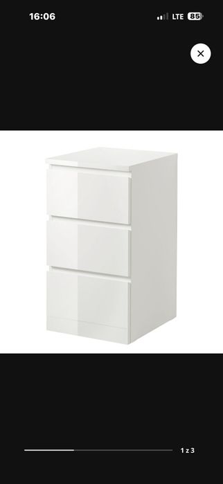 Szafka z połyskiem IKEA