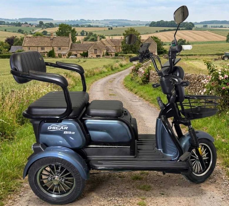 Електроскутер триколісний Трицикл  Трехколесный электроскутер