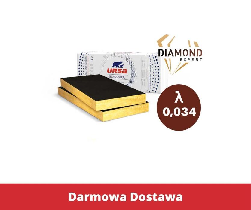 Wełna Mineralna Szklana Na Poddasze- 15 cm - Rolki 0,039 , W Rolce