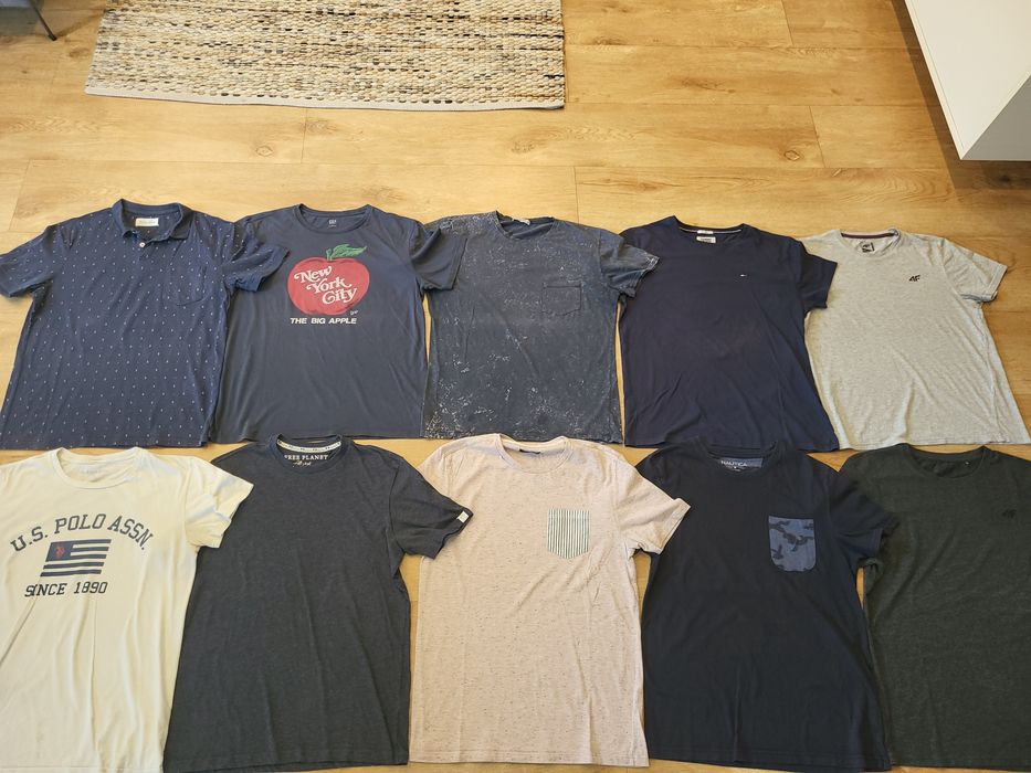 9 t-shirt koszulka M GAP 4F Polo Zara