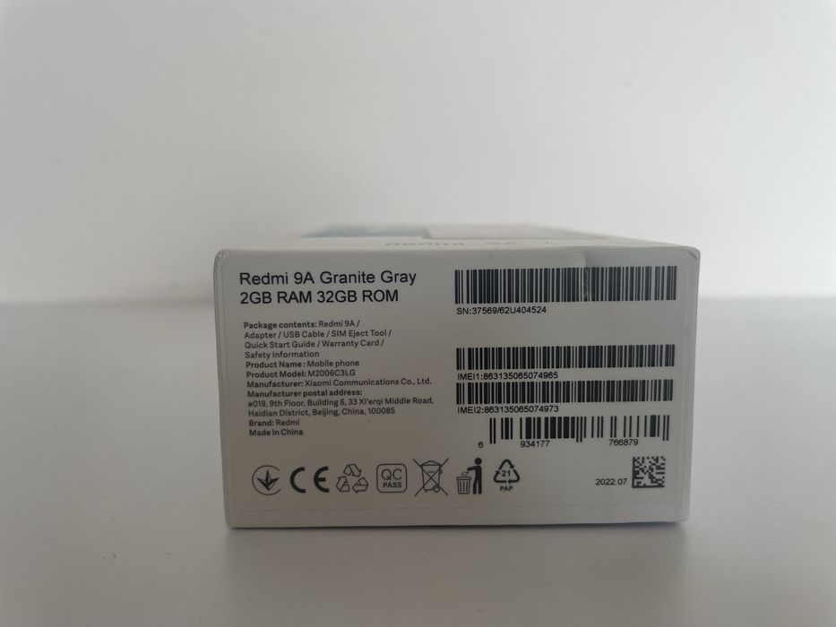 Smartfon Xiaomi Redmi 9A 2/32GB