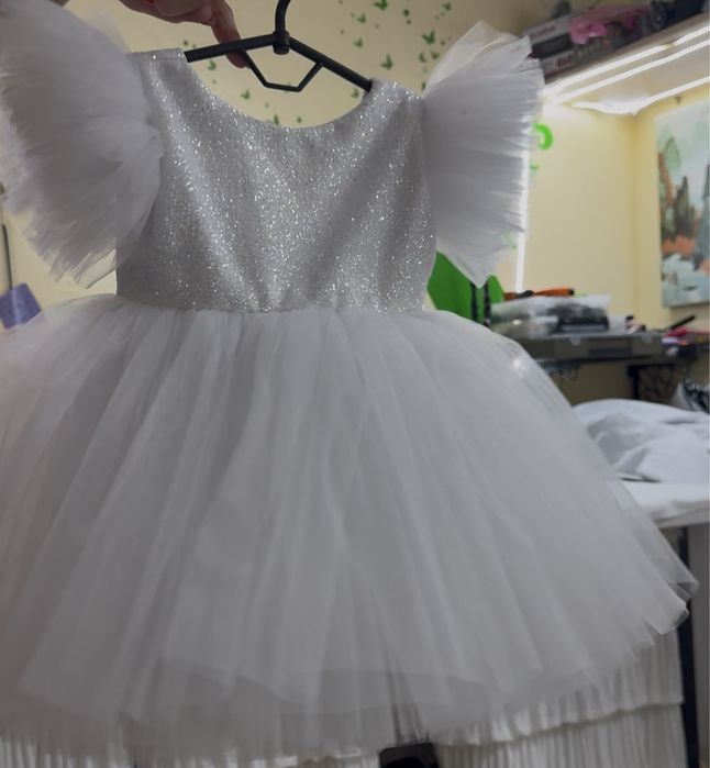 Сукня сніжинка новорічна