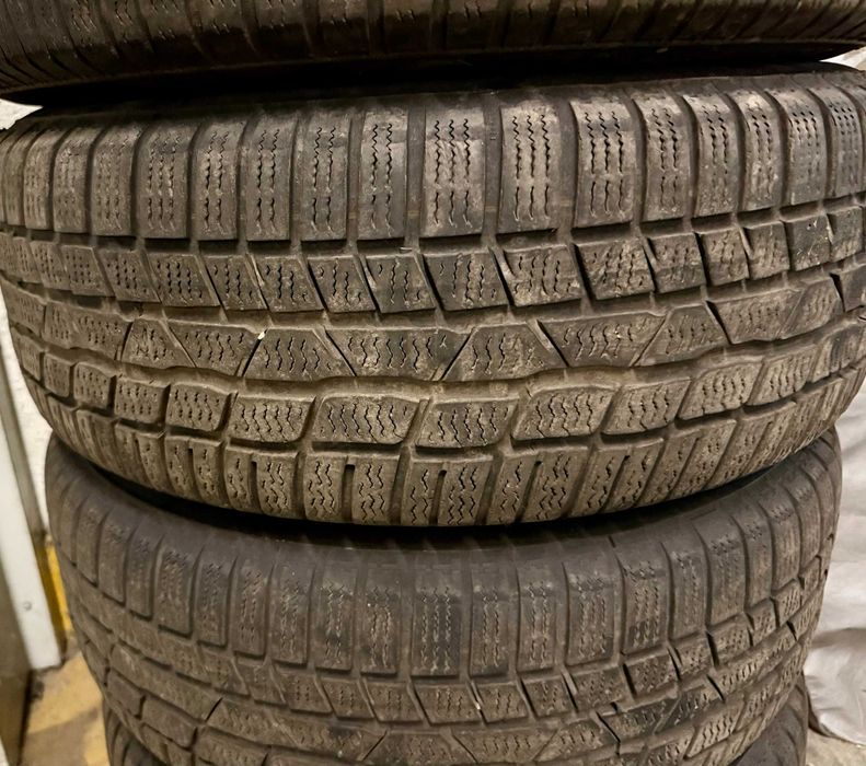 Alufelgi w super stanie + opony zimowe po 2 sezonach z końca 2023r. Continental 215/60 R16