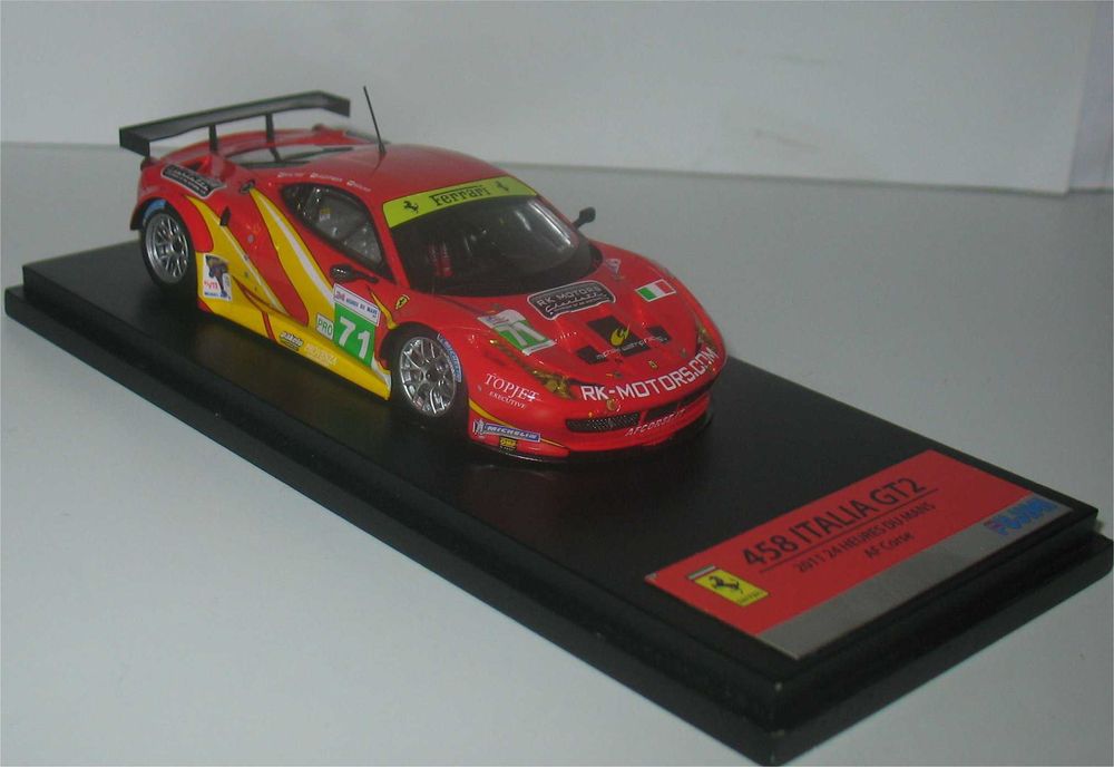 Ferrari 458 Italia GT2 - Le Mans 2011 - Rui Águas, Kauffman, Waltrip