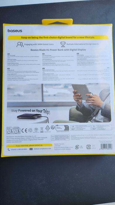 Powerbank Baseus Blade H1 100W 20000 mAh