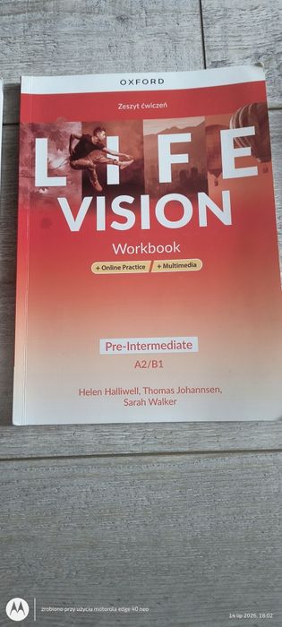 Life Vision Workbook, Student Books A2/B1