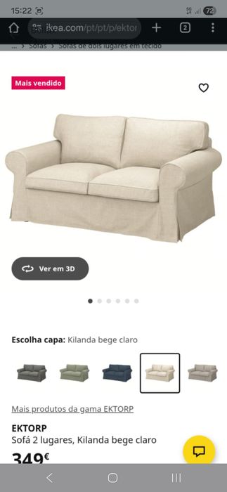 Vendo sofa novo embalado por viagem