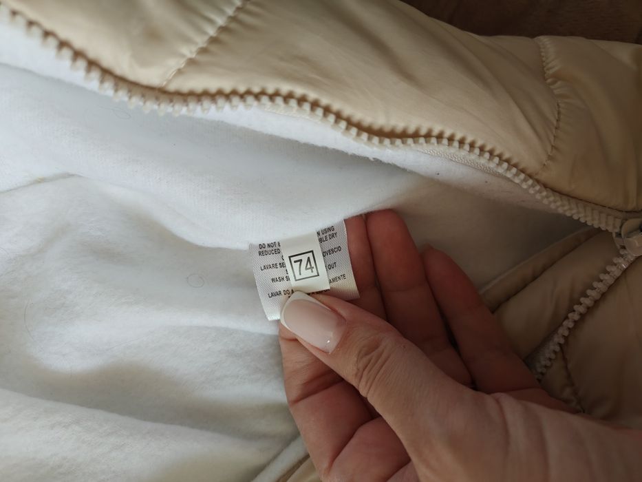 Дитячий зимовий комбінезон 74 розміру