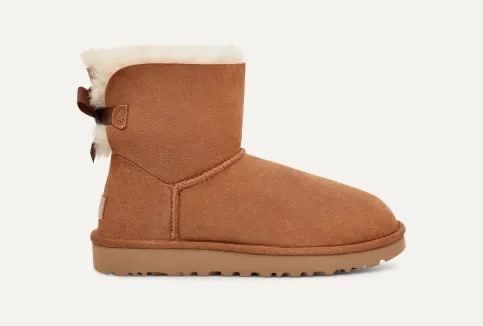 Оригінальні уггі UGG Mini Bailey Bow II, 1016501-CHE, 8US 25 см