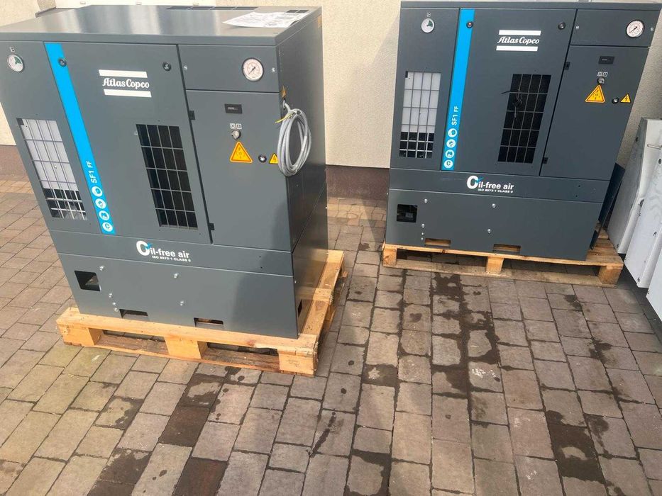 Sprężarka Atlas Copco Kompresor bezolejowy