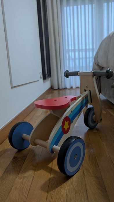 Triciclo de madeira Lidl