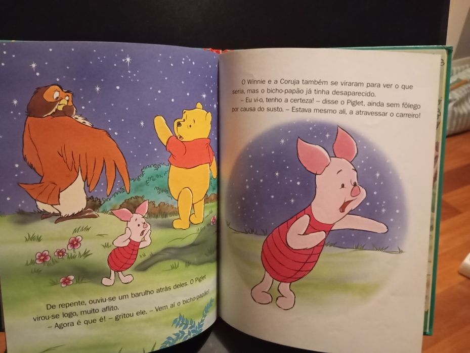 Livro "as aventuras do ursinho Winnie"
