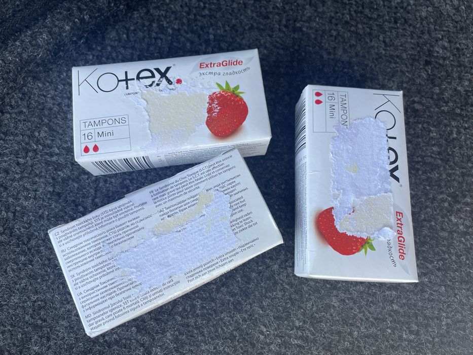 Тампони Kotex mini 16, на 2 каплі