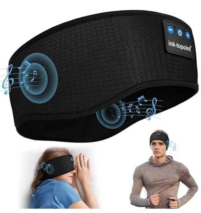 Пов'язка на голову з Bluetooth навушниками спорту, сну та відпочинку