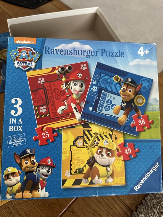 Puzzle Ravensburger psi patrol 3w1 4+