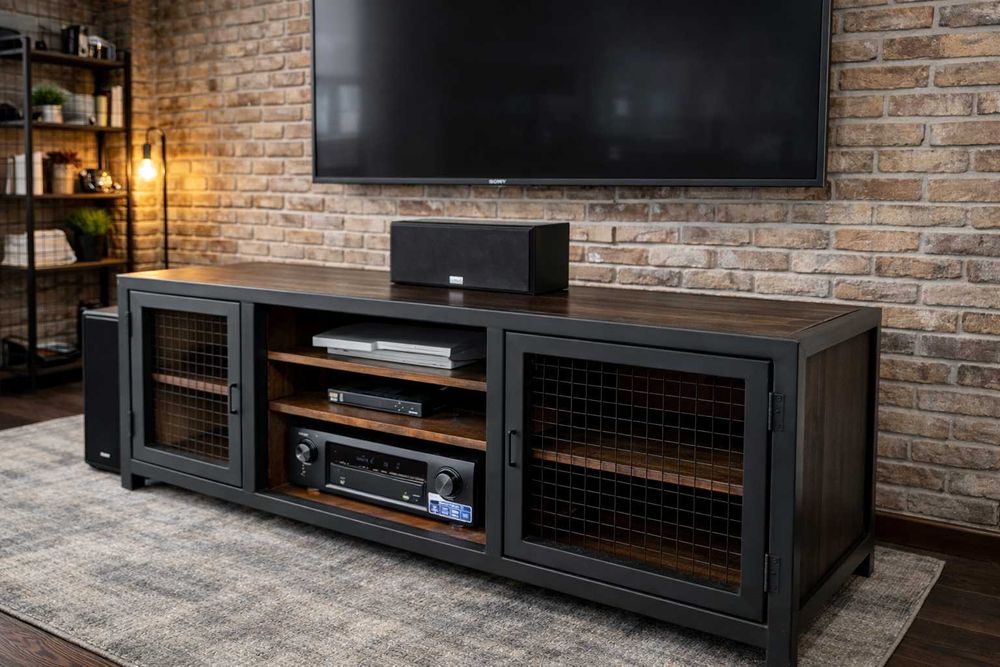 Szafka RTV loft / industrial