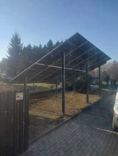 ZESTAW o mocy 8,2kw (moduły + inwerter hybryda + konstrukcja grunt)