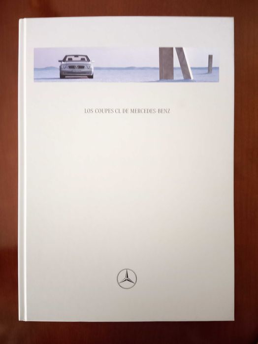 "LOS COUPES CL DE MERCEDEZ-BENZ" - Brochura de Luxo - 1997
