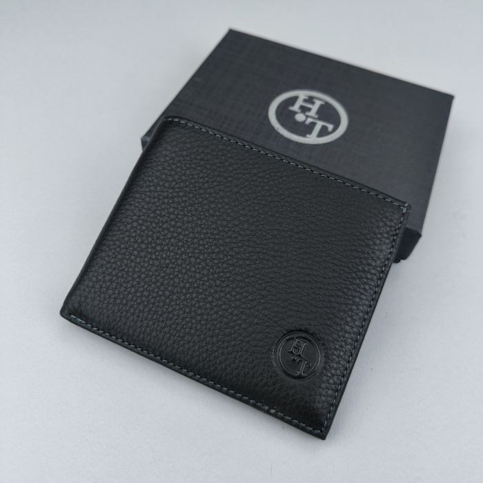 Гаманець чоловічий HT шкіряний маленький кошелек мужской кожаный кожа