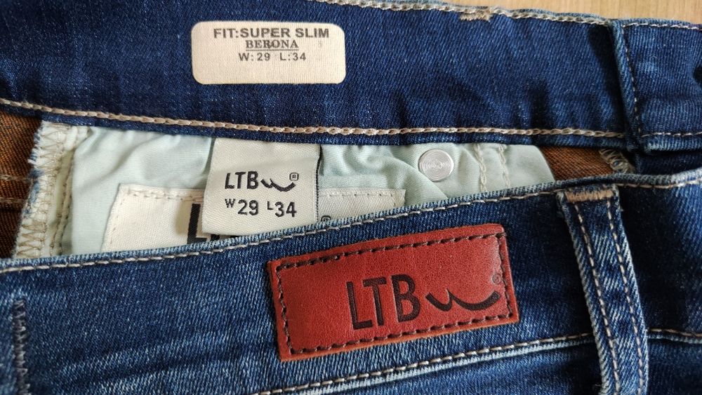 Jeansy spodnie LTB