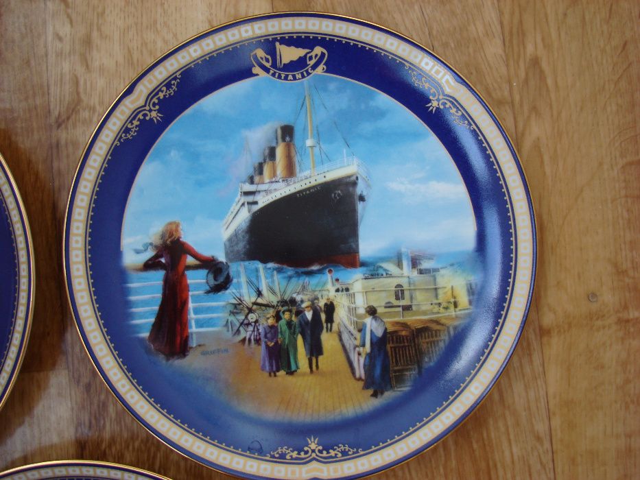 тарілки Титанік 3 шт ліміт вип нові 1998-99 20,5см Великобританія