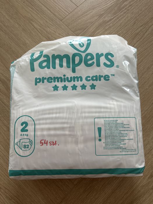 Pampers Premium Care 2 - otwarte opakowanie - 54 szt.