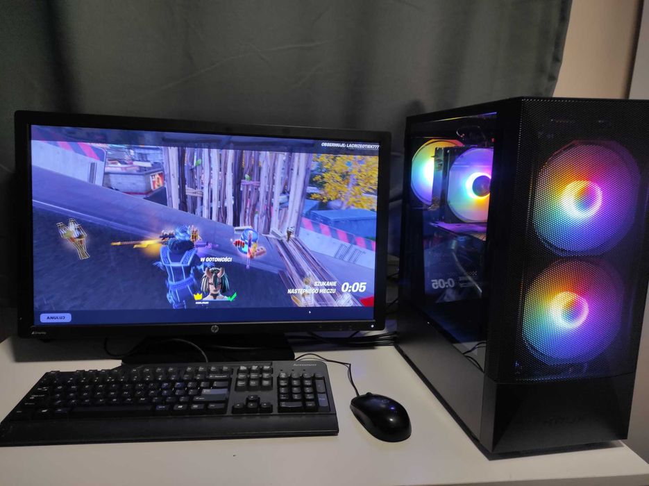 Potężny komputer do gier Intel i7  Nvidia 32GB RAM SSD + HDD