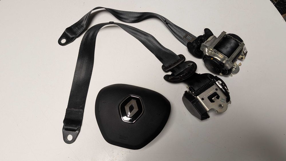 Airbag volante e cintos Renault Express