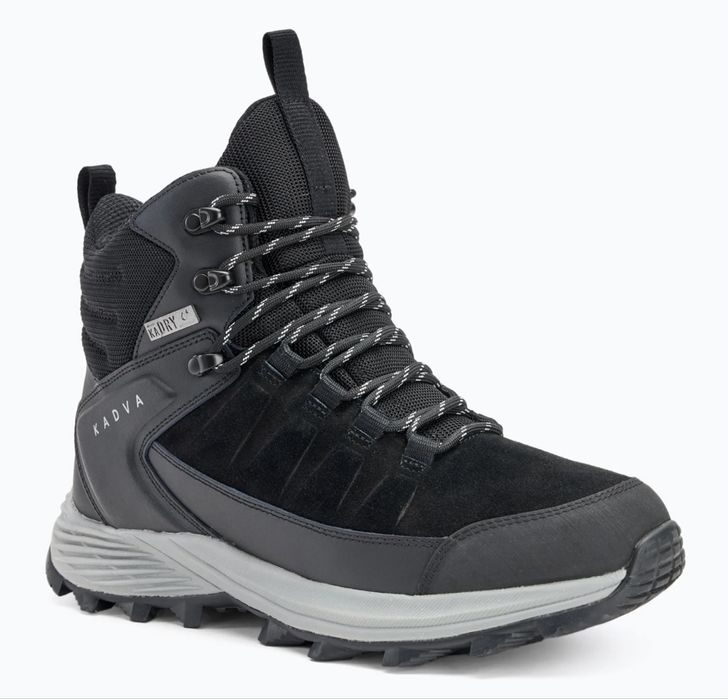 Buty trekkingowe męskie KADVA Ascent Mid WaterProof czarny