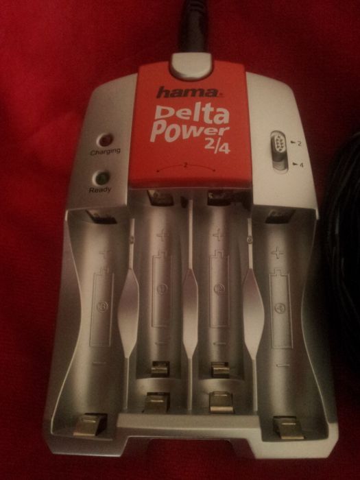 Ładowarka akumulatorków Hama AA/AAA
