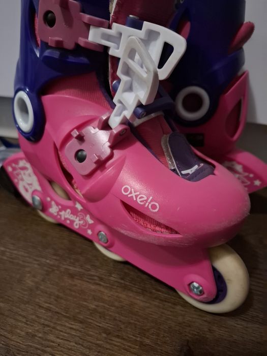 Rolki oxelo 26/28 jak nowe + ochraniacze