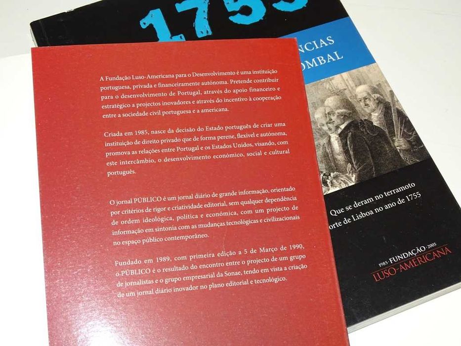 1755 O Grande Terramoto de Lisboa (4 volumes)