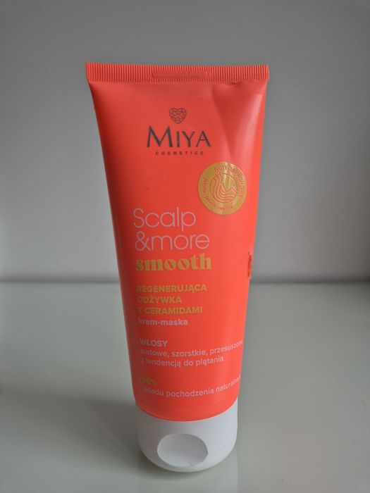 Regenerująca odżywka do włosów z ceramidami  krem-maska, Miya  Scalp & More Smooth 200ml