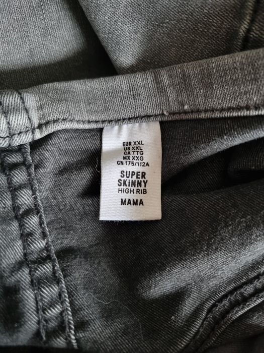 Spodnie ciążowe H&M 2 PARY XL