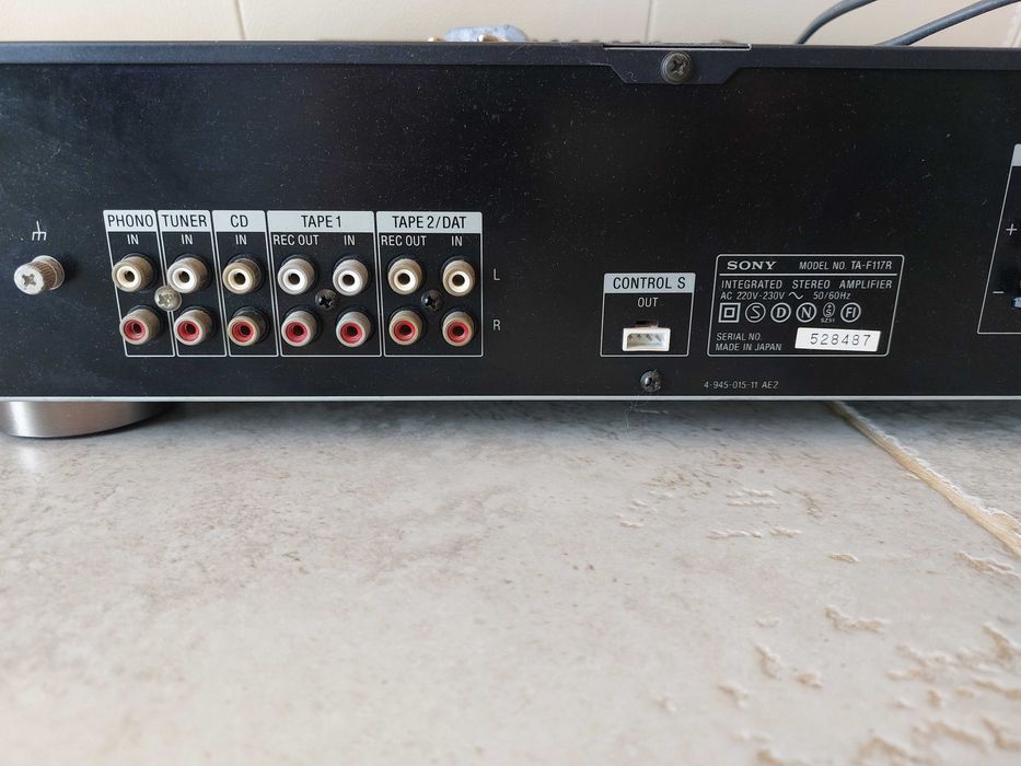 Sony amplificador HIFI  TA-F117R
