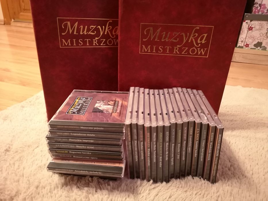 Muzyka Mistrzów 26 płyt CD z zeszytami Kolekcja Deagostini