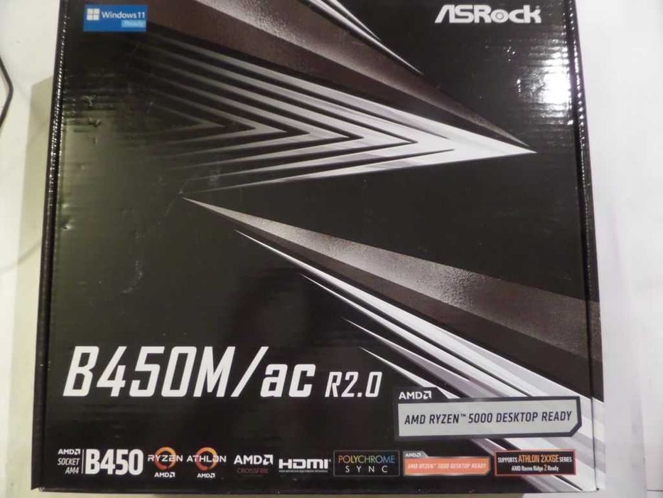 Płyta główna Asrock B450M /ac r2.0s. AM4 Opis