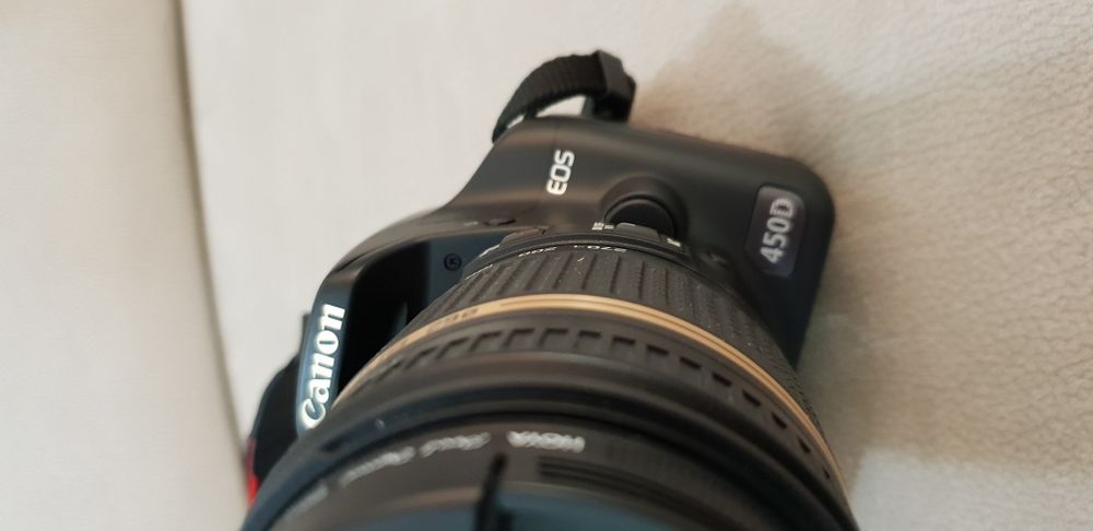 Canon 450d + lente Tamron